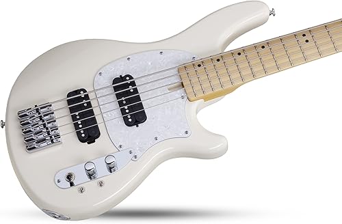 Miniatura 2 de Schecter CV-5 Bajo Guitarra - Marfil