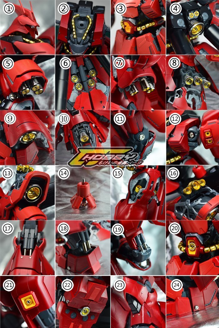 Amazon | MG 1/100 MSN-04 サザビーVer.Ka用 メタルバーニア フル 