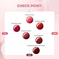 Vista 5 de lilybyred Sugar Wrapping Tint Gloss, 0.21 onzas, tinte labial vítreo coreano, acabado de esmalte suave, ligero y antiadherente, no se oscurece