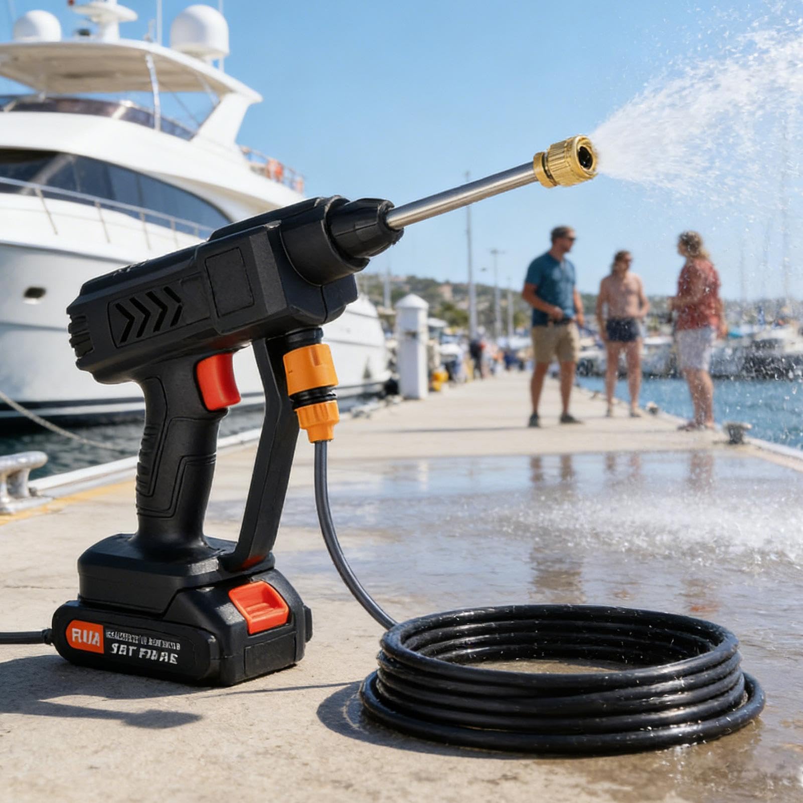 Nettoyeur haute pression | Embout réglable connexion rapide, nettoyage de | voiture portable pour véhicules SUV, camionnettes, berlines - Pour voiture, SUV, camion, berline, maison, mur, fenêtre