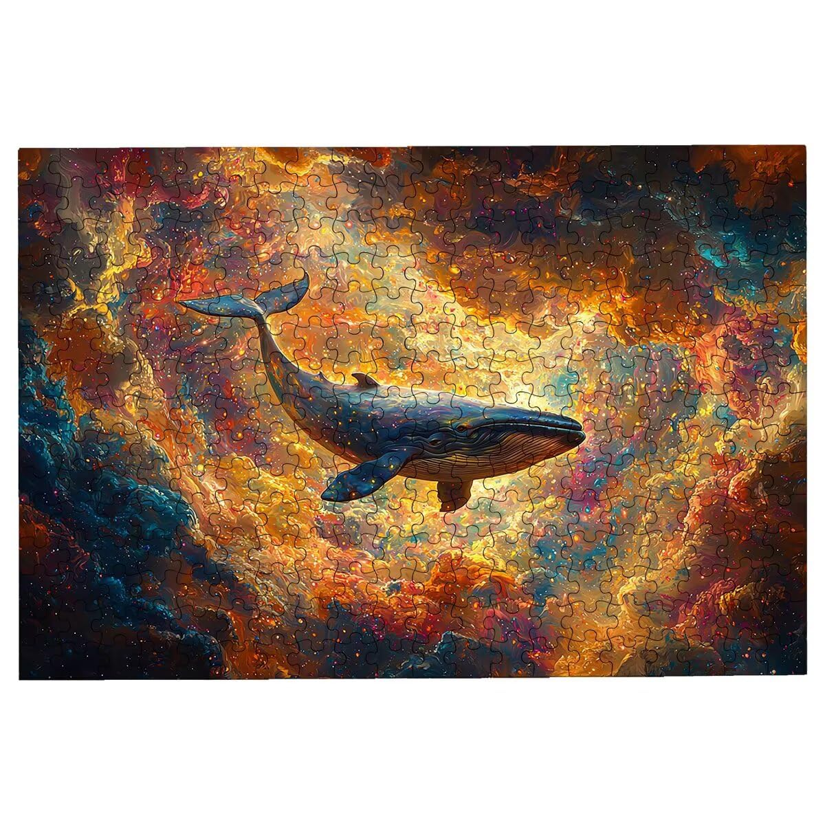 Puzzle 4000 Pezzi Balena, Puzzle Astratto per Adulti, Puzzles in Legno Intrattenimento Creativo, Divertimento, Puzzles Educativi Classici con Confezione di Alta Qualità Idea Regalo Donna Decor -2832