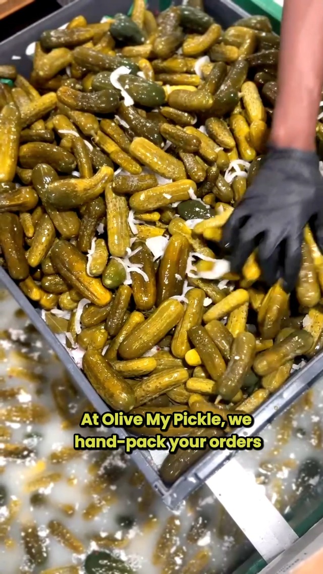 Olive My Pickle Fermented Kimchi - 32oz 2-Pack Daikon Radish Kimchi, Probiotic Gut Health