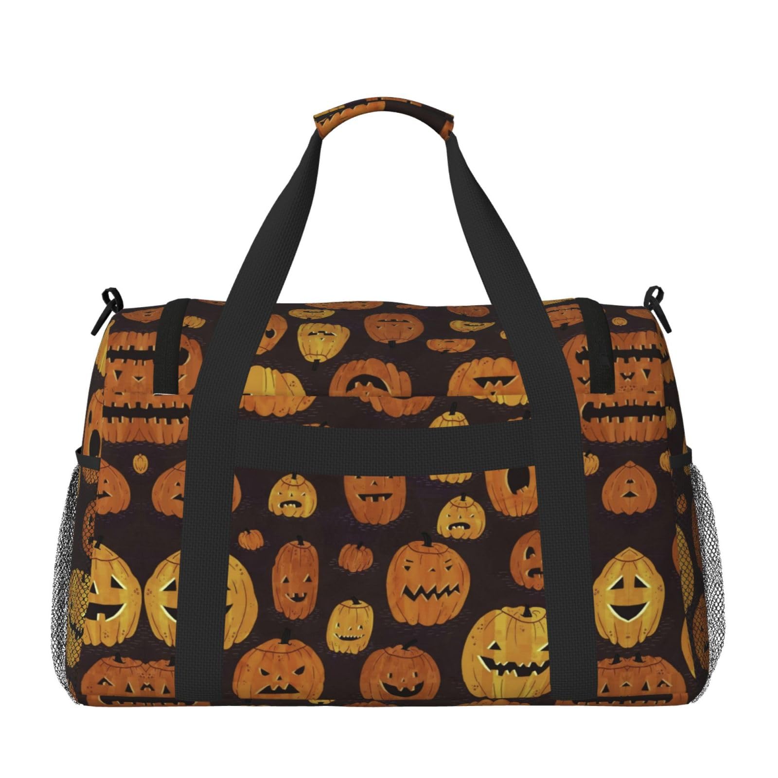 Halloween dynia torba na ramię kobiety mężczyźni podróżna torba crossbody torebka torba na ramię torebki robocze codzienna torba hobo
