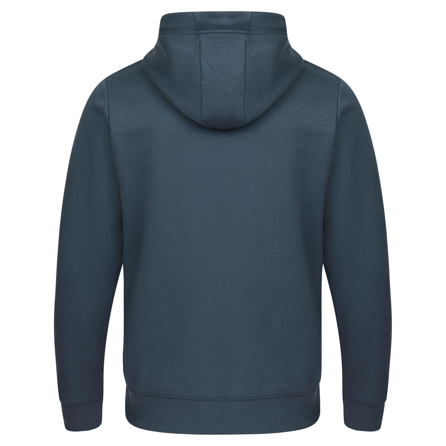 riverso - Felpa da Uomo con Cappuccio RIVThilo con Cappuccio e Zip, in Cotone a Tinta Unita, Colori: Grigio, Marrone, Verde, Rosso, Blu, Nero