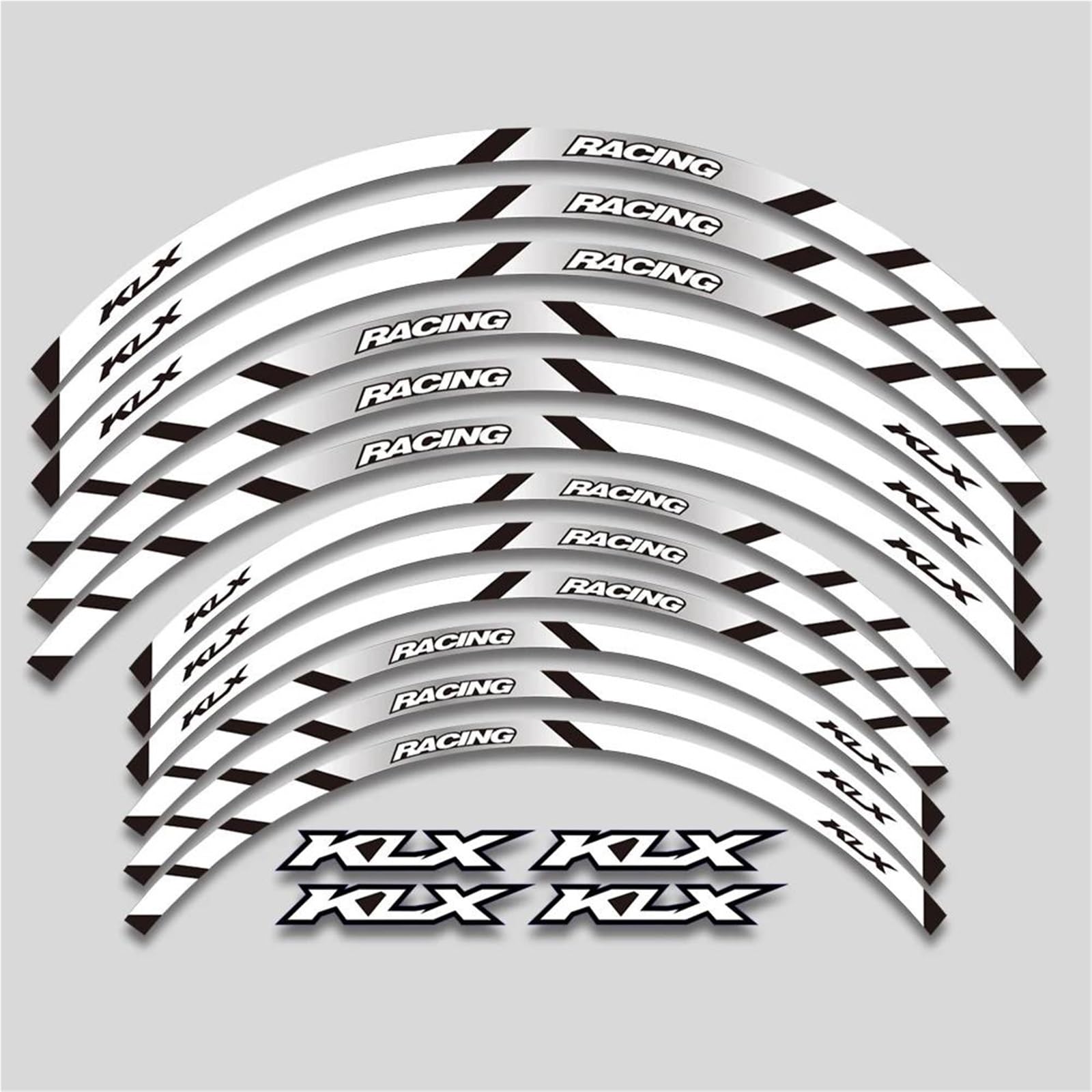 21 "18 Reflective Waterproof Wheel Decal Rim for KLX KLX230 KLX300 KXL-230R KXL 230S Kxl300r 230se