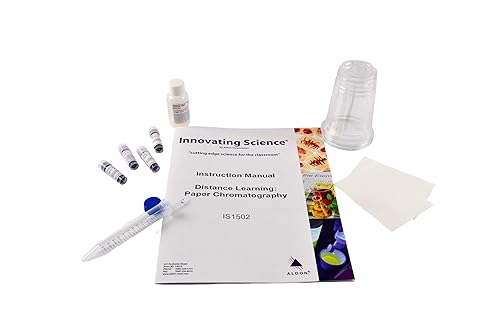 ALDON Innovating Science Paper Chromatography: Explore los componentes del sistema de cromatografía y la separación de sustancias químicas - Kit de