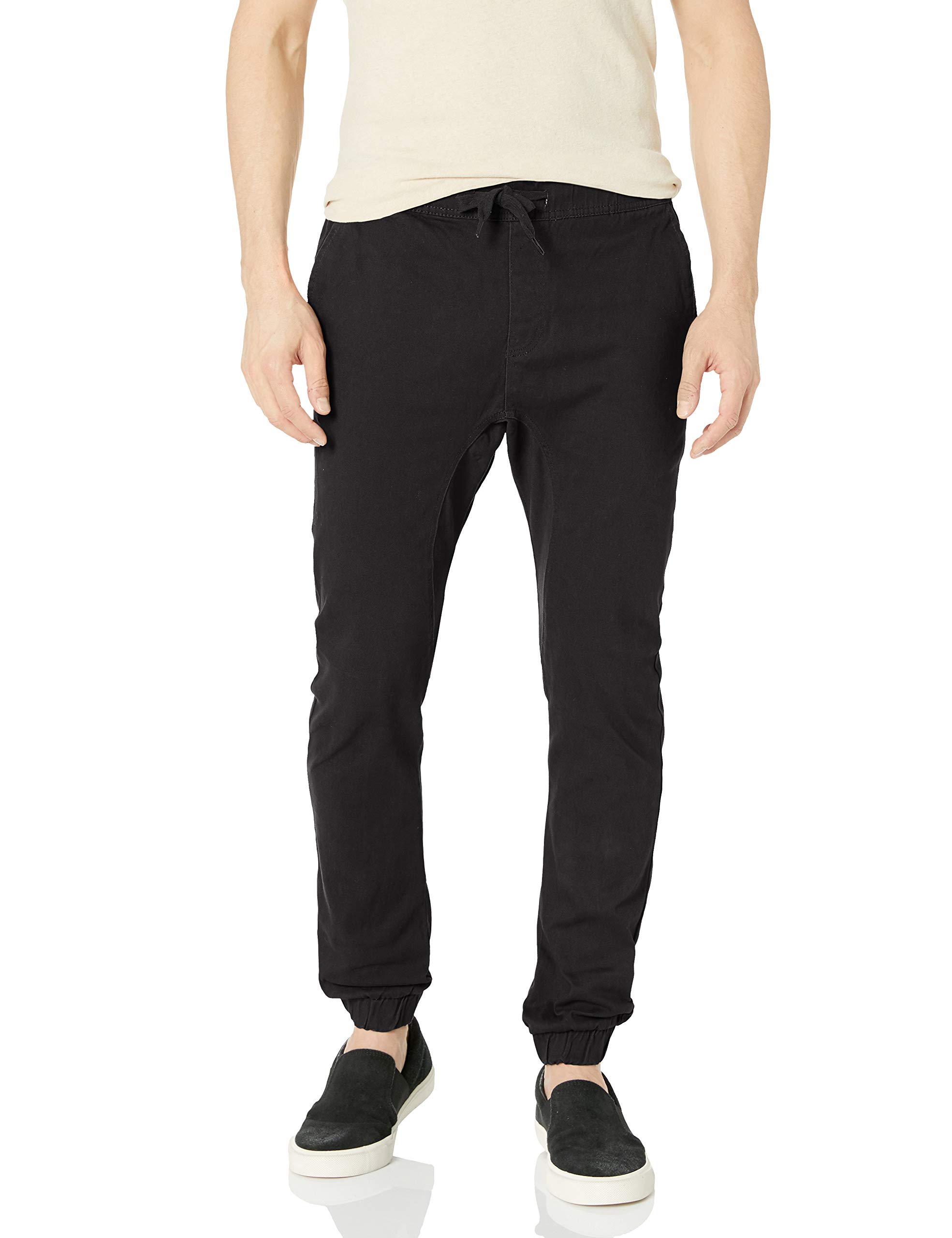 Men's Basic Stretch Twill Jogger Pants-Reg and Big & Tall Sizes