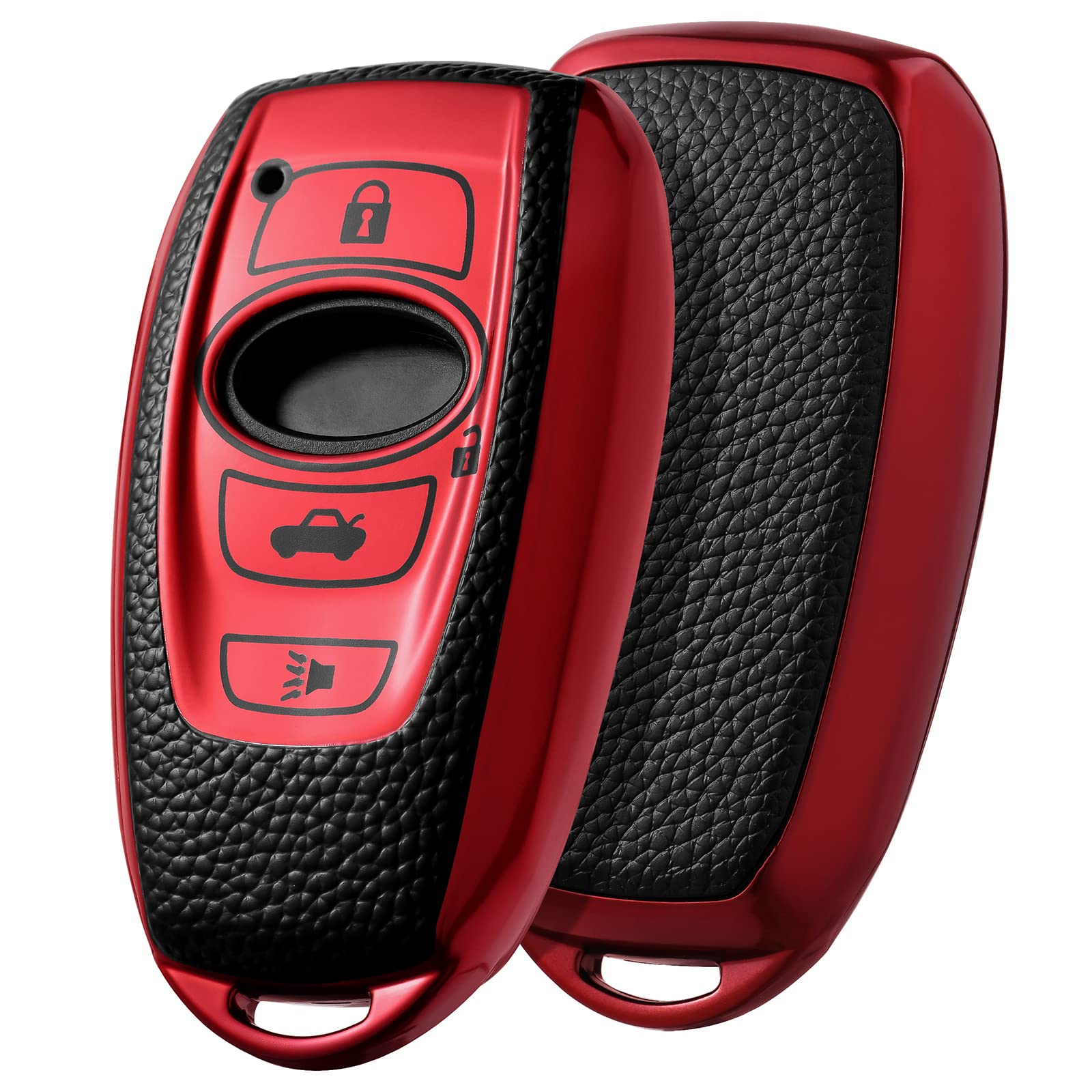 Key Fob Cover Subaru Premium TPU Leather Protector (Fits