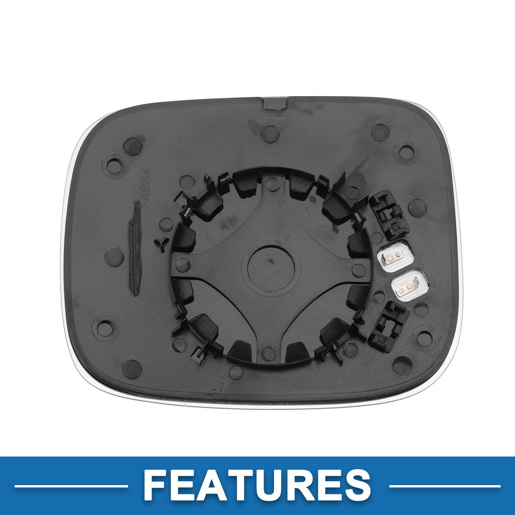 Cristal De Espejo Exterior Para VOLVO XC90 (2002-2007) Y XC70 (2000-2007), Lado Izquierdo, Con Calefacción