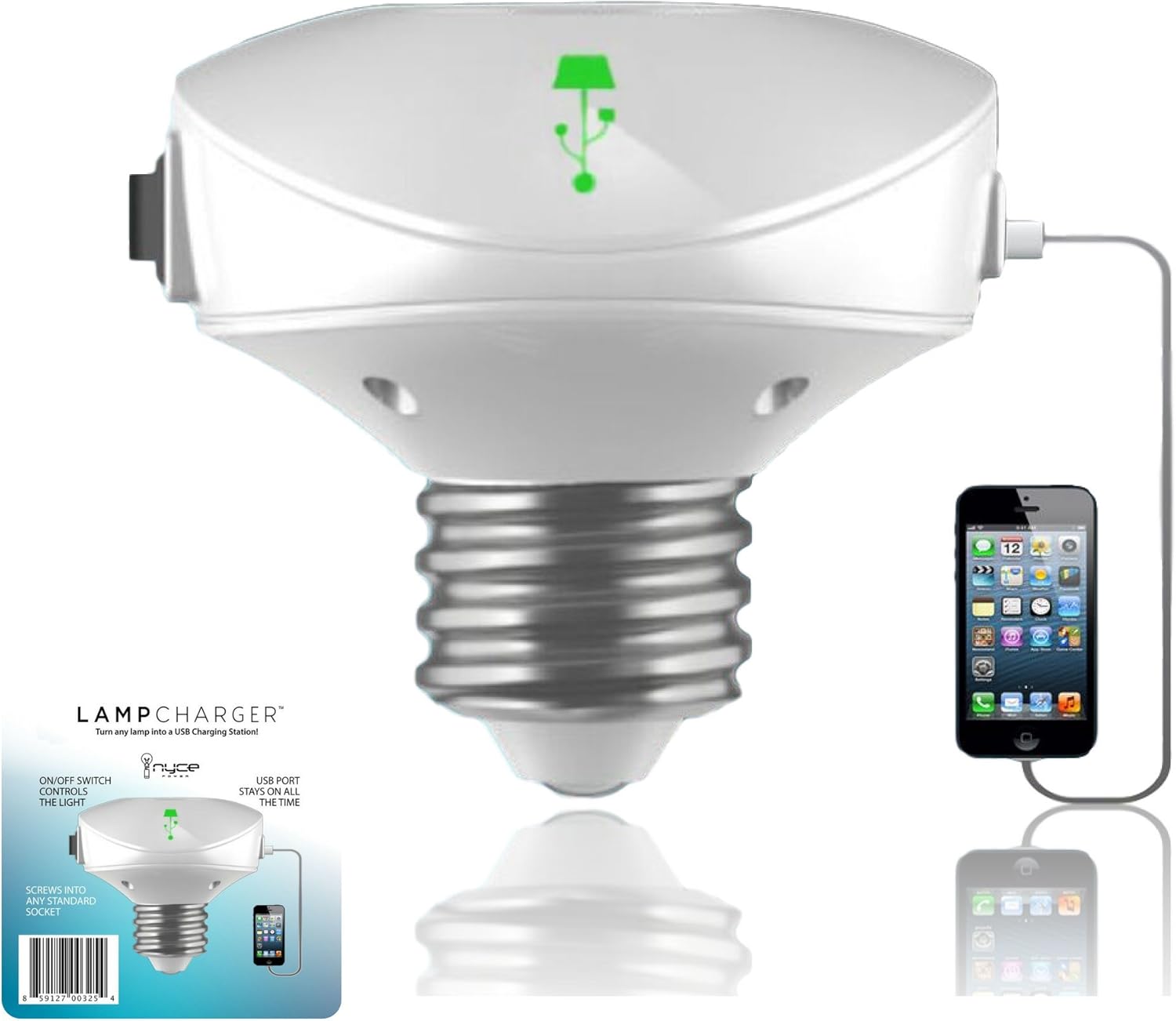 Light bulb usb port Clearance