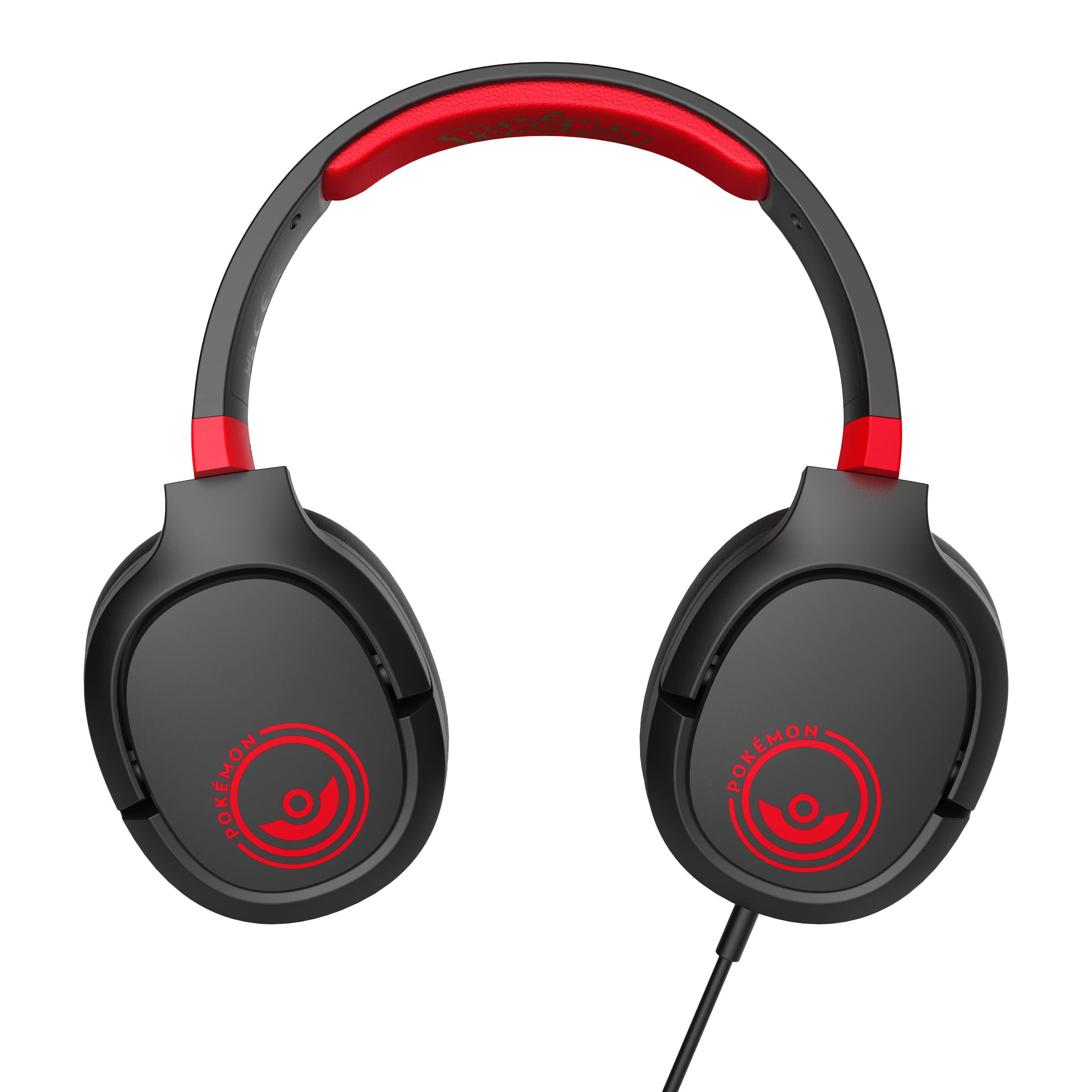OTL TECHNOLOGIES Cuffie da Gioco Pokemon Blackred Pro G1, Non Specifiche per la Macchina