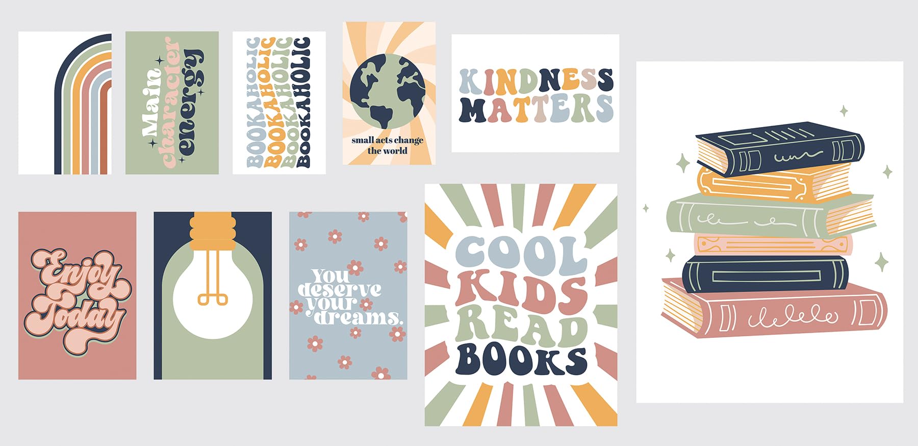Stickers muraux inspirants RoomMates pour stimuler l'attention en salle de classe