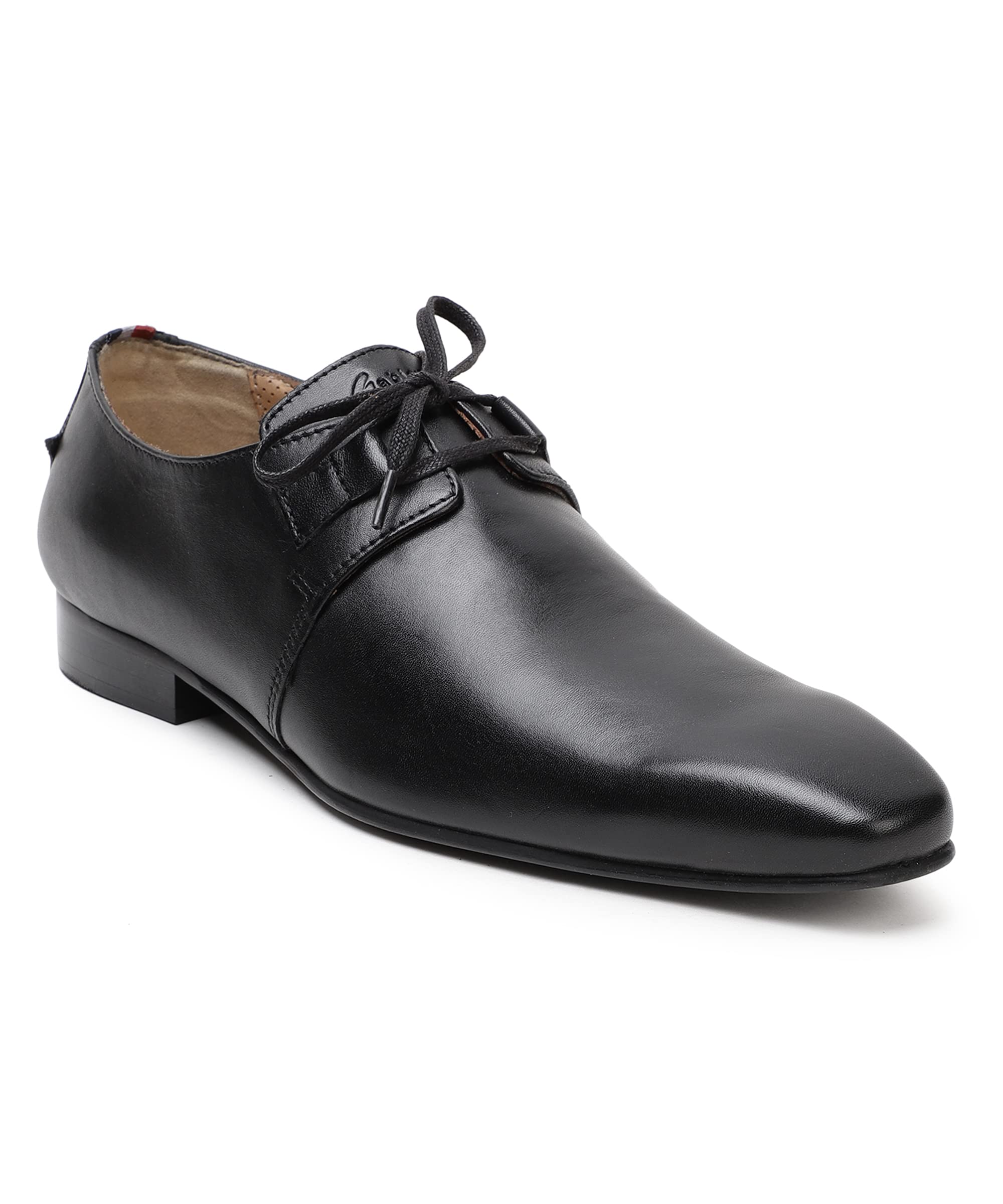 GABICCI Black Leather Lace-Up Formal Shoes for Men |0806301_45| (B0B4DWMF4M) Amazon Price History, Amazon Price Tracker