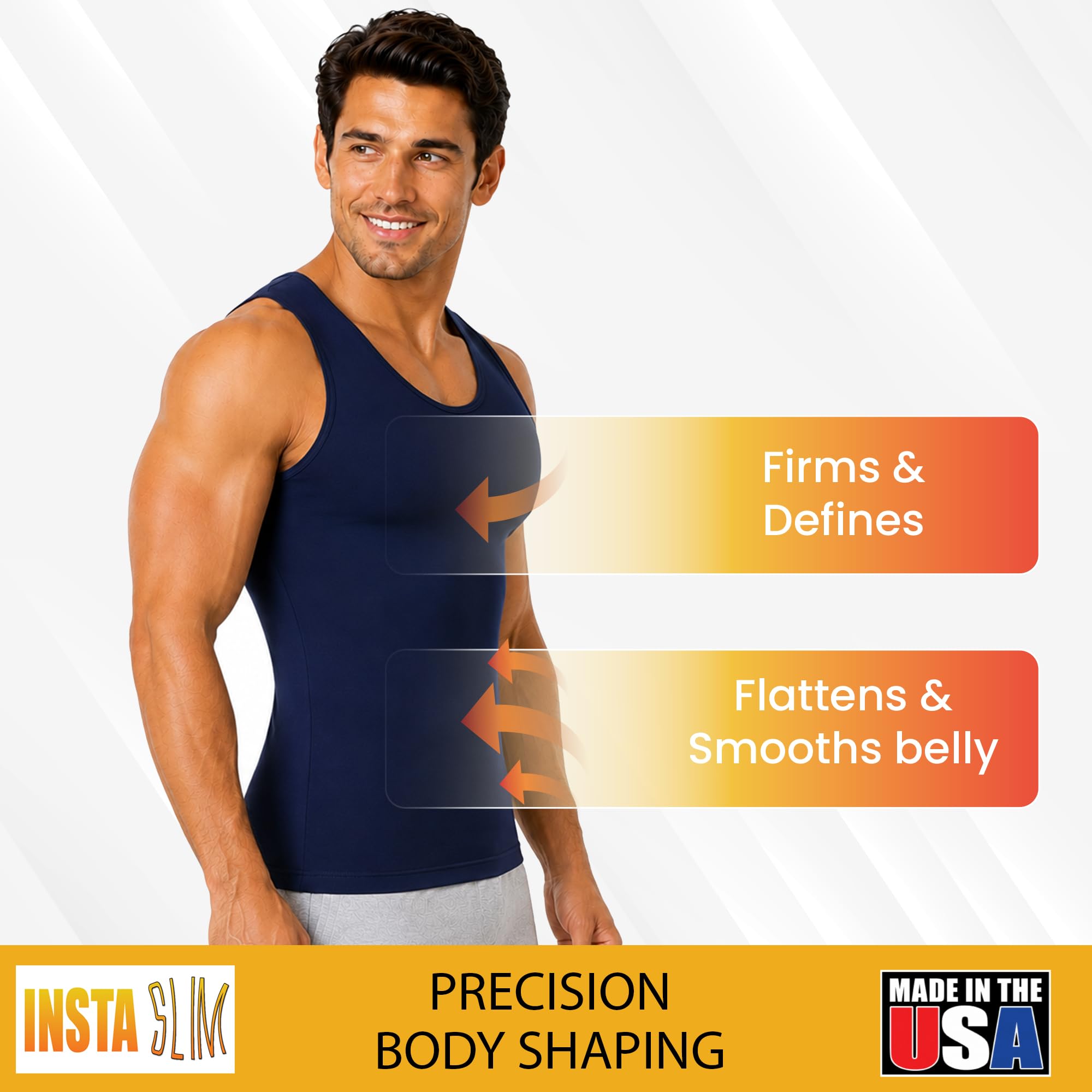 Insta Slim Herren Muscle Tank Tanktop
