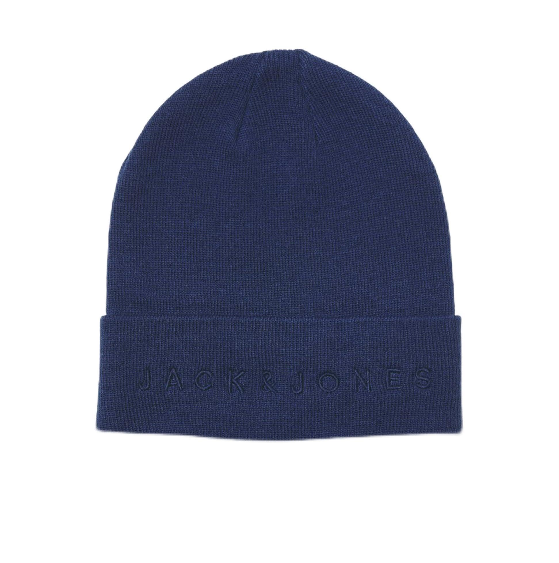JACK & JONES Men's jacgive Beanie Knitted hat, Blueprint, One Size