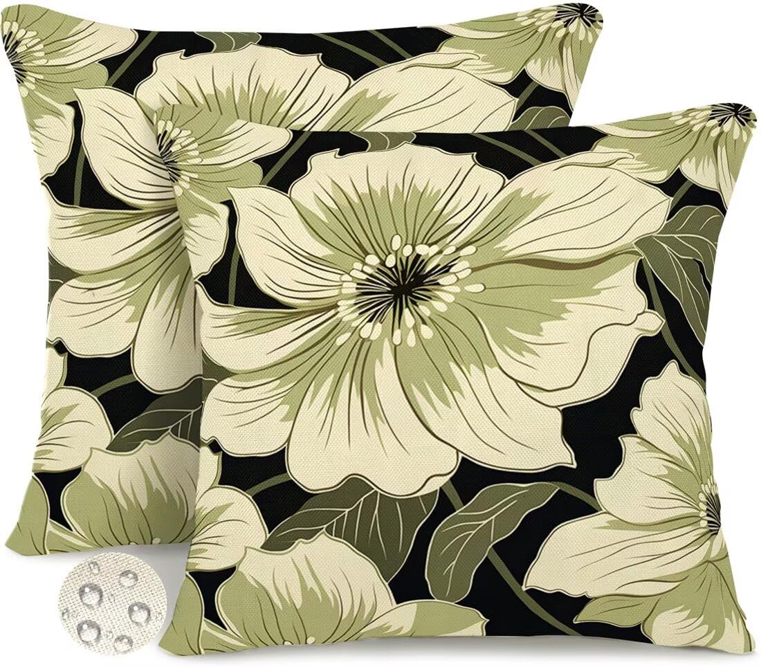 Housse de coussin 60x60 imperméable pour embellir votre salon de jardin
