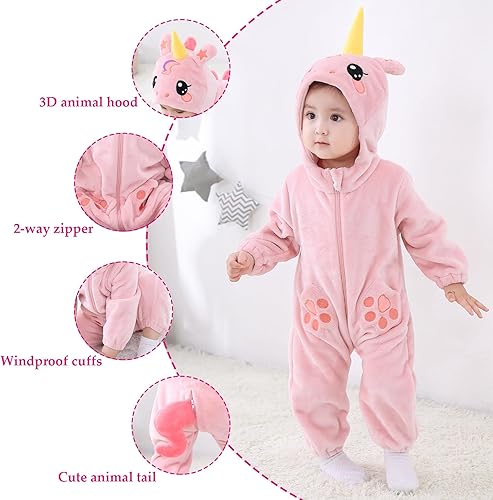 Miniatura 2 de TONWHAR Disfraz unisex para bebé, traje de animal para niños pequeños y niños
