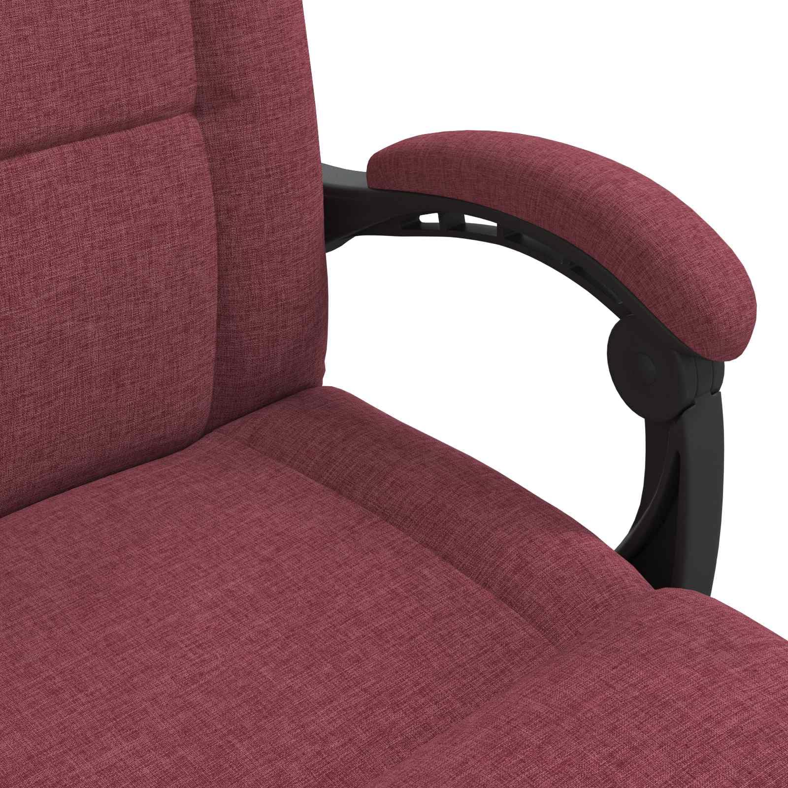 Krzesło podłogowe, czerwone wino, materiał 66 x 66 x 80 cm, regulowane, z podłokietnikami, składane, wyściełane, ergonomiczne, do salonu, biura, czytania, jogi, gier, zajmuje mało miejsca
