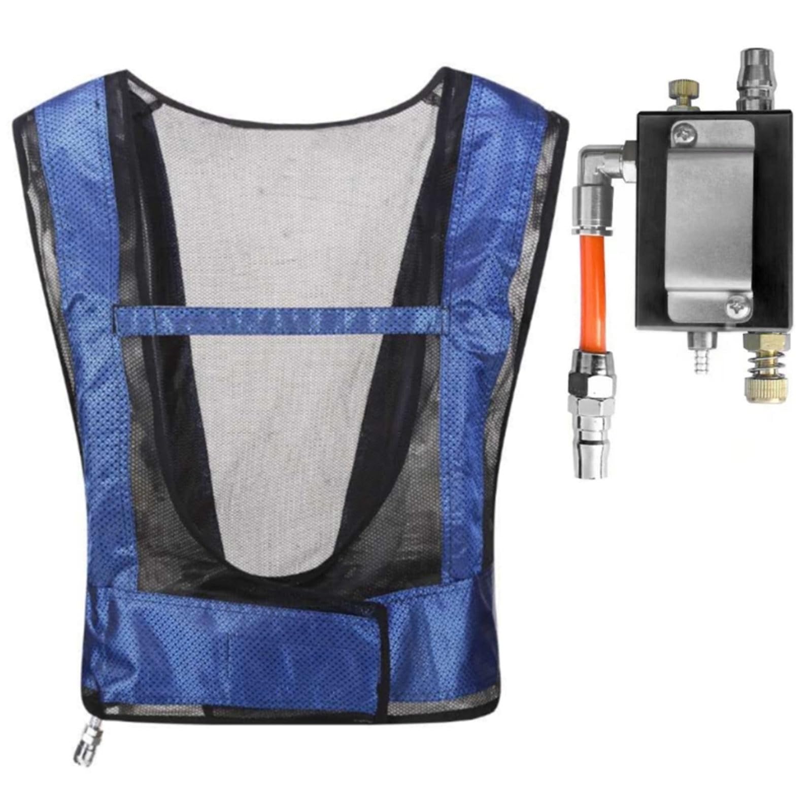 Gilet Gilet Refroidi À L'air Comprimé Pour Les Travailleurs L'usine Équipement Soulagement Contrainte Thermique Contrôle Température À Usage Industriel