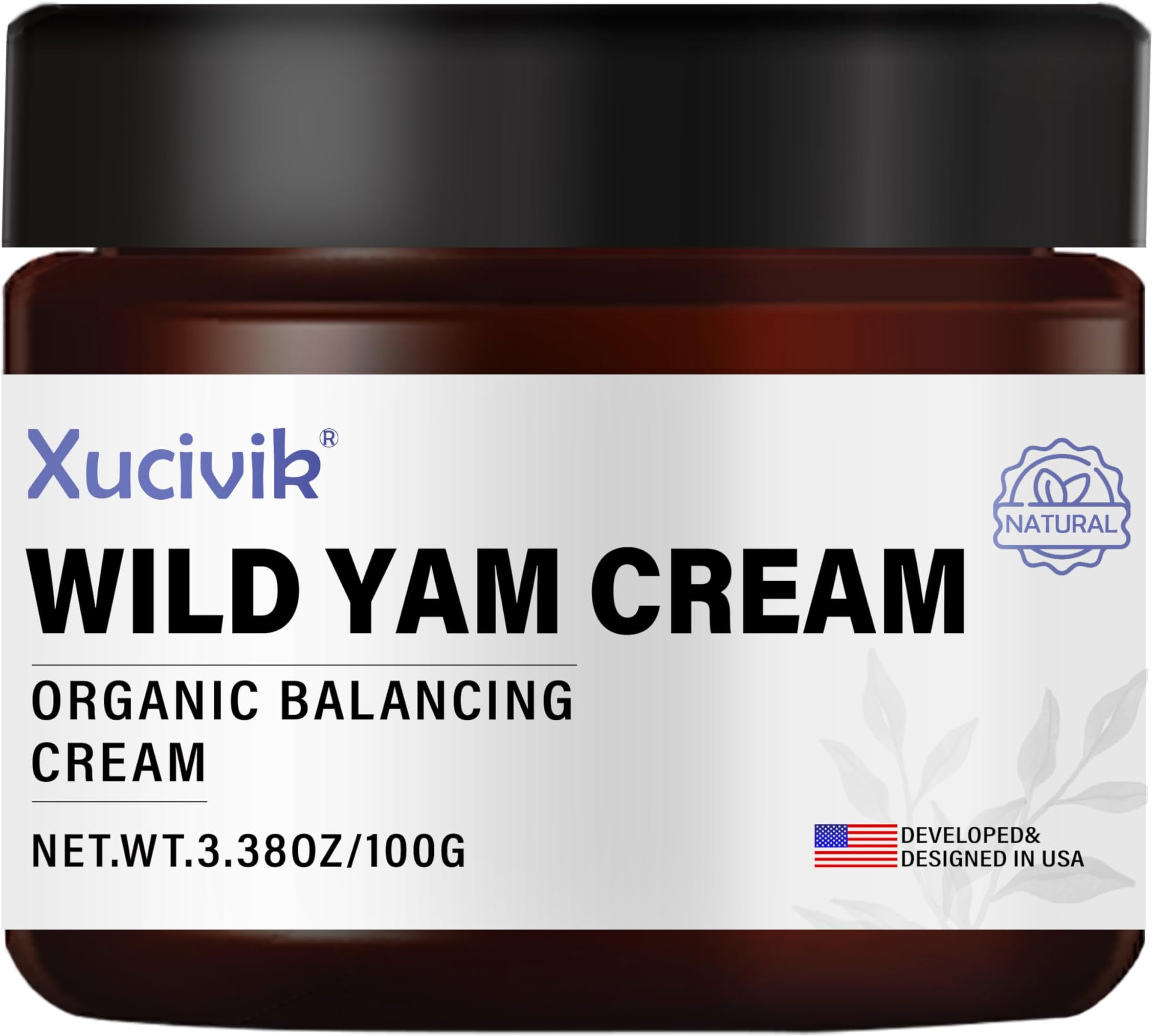 Wild Yam Cream,Natural Botanical Moisturizing Cream for Women,Estrogen-Free, Hormone-Free Formula,Supports Menopause Comfort, Skin Hydration & Balance – 3.38oz / 100g