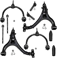 Vista 681 de Detroit Axle - Kit de suspensión frontal de 10 piezas para Dodge Avenger 2008-2014, Chrysler Sebring 2007-2010, 2 brazos de control inferiores, 2