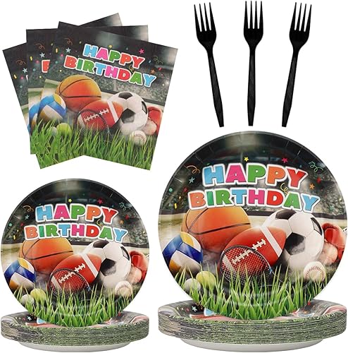 Miniatura 1 de 96 piezas de decoraciones hawaianas para fiestas de Aloha Luau suministros para fiestas de cumpleaños para 24 invitados incluyendo platos de papel