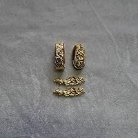 Vista 69 de Espada samurái japonesa KOSHIRAE – Fuchi Kashira Menuki 01-77