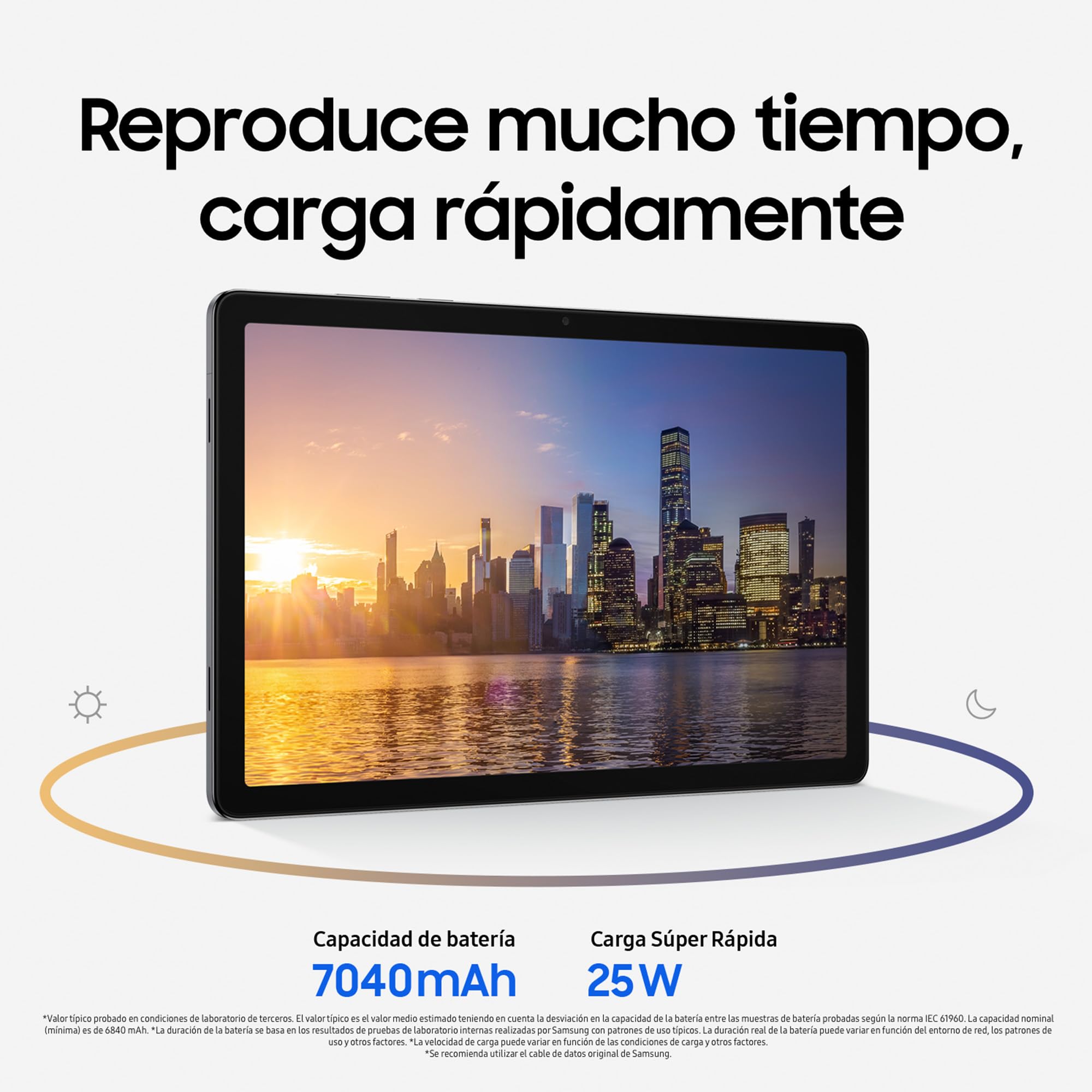 Samsung Galaxy Tab A11+ 128GB, Tableta con IA, Pantalla de 11" con 90 Hz, 6GB de Memoria, Altavoces Cuádruples Dolby, Garantía del Fabricante 3 Años + 1 Año Extra, Gris (Versión Española)