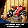 LEGO Technic Ducati Panigale V4 S Motosiklet Model Yapım Kiti – Yetişkin Motor Hayranı Kadın ve Erkekler için Hediye Fikri 42202 (1603 Parça)