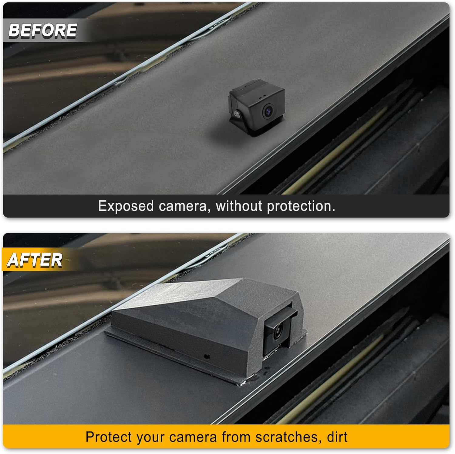 Camera Cover fit for Tesla Cybertruck Roof-Mounted DashCam Backup Camera Cover Compatibler with Cybertruck Accessories