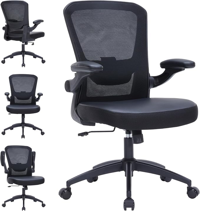 Luckyear Heavy-Duty Office Chair: 400lbs Capacity & Ergonomic Design