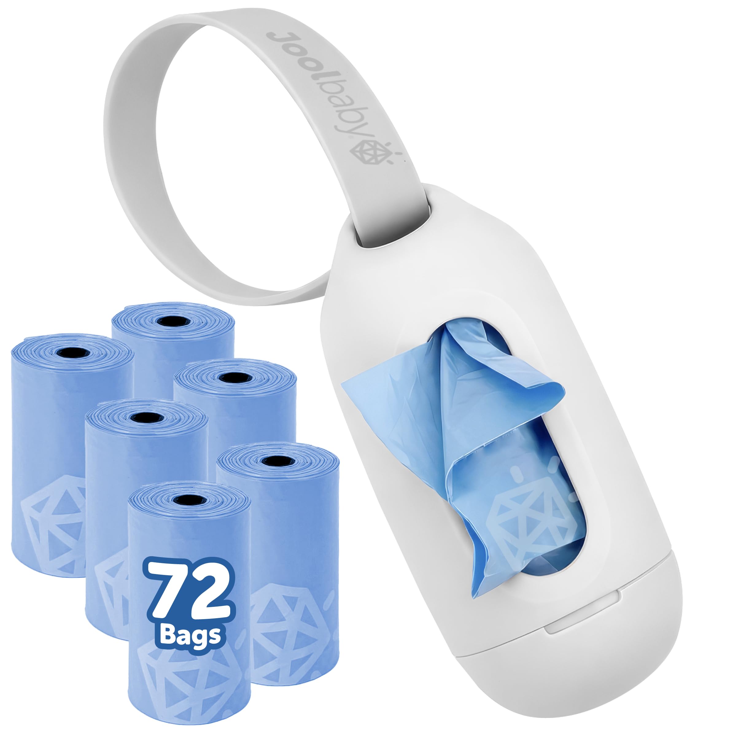 Jool Baby Disposable Diaper Bag Dispenser In Oatmeal Color With 3 Lavender-Scented Refill Rolls, Designed To Attach To A Stroller Or Diaper Bag For Co_desvips.com