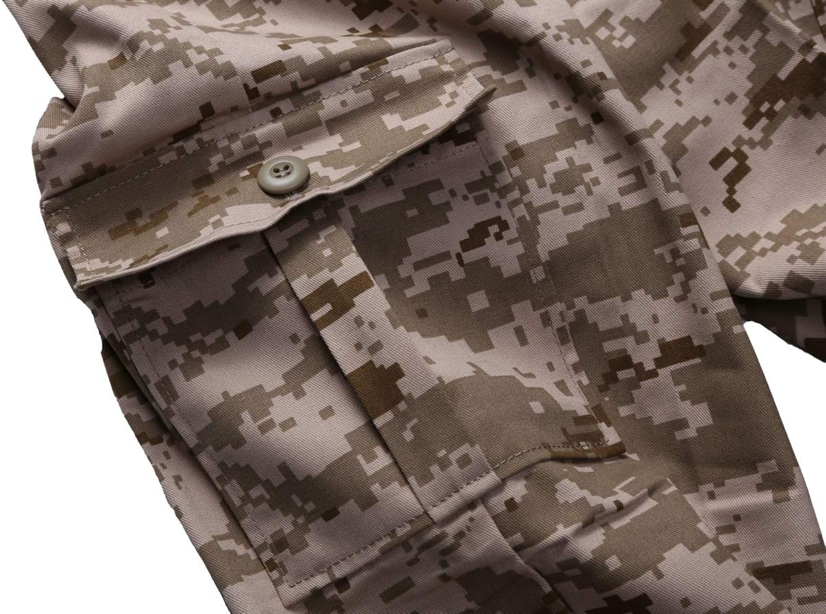 BACKBONE Boys Girls Kids Combat Army Ranger Camping Outdoor camo Cargo Pants Trousers - Image 6