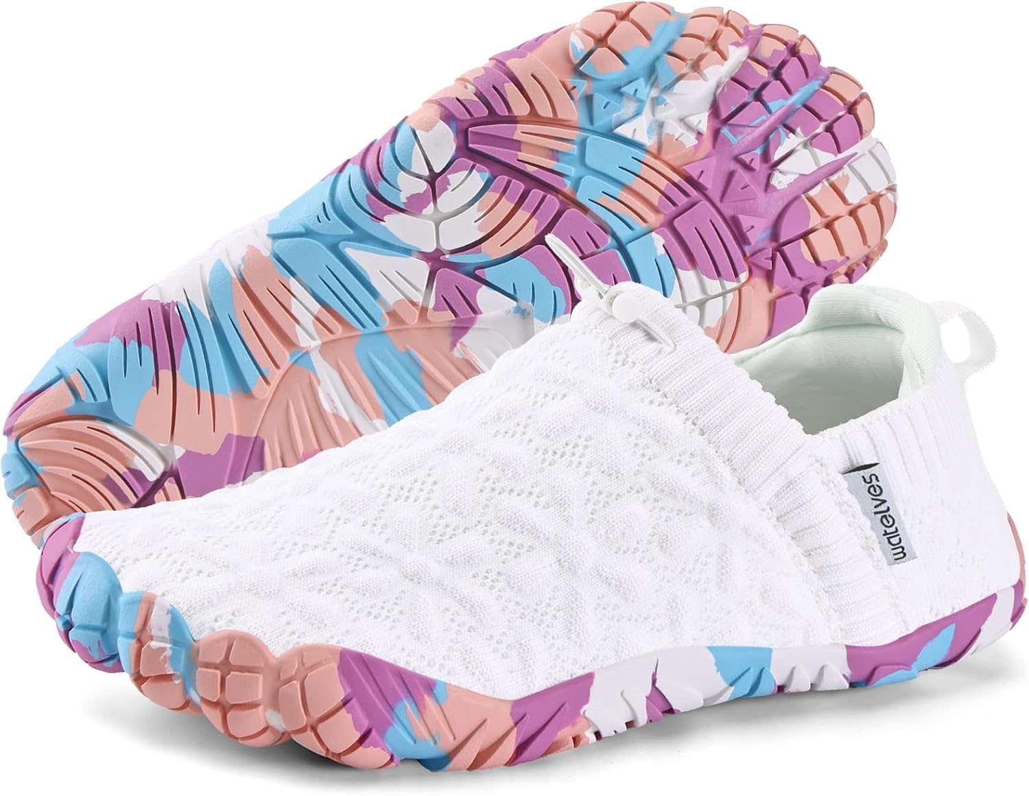 WateLves Barefoot Water Shoes Women Men Wide Toe Breathable Walking Shoes Quick-Dry Anti Slip Lightweight Aqua Shoes for Beach Swim Surf Yoga