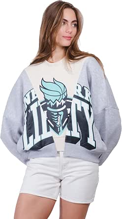 Ultra Game Women's WNBA Official Showtime Crew Sweatshirt