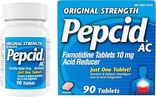 Miniatura 9 de Pepcid AC Tablets Original Strength 90 comprimidos (paquete de 2)