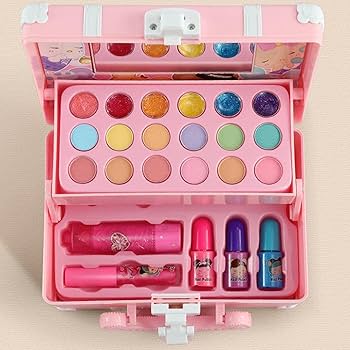 メイク道具・化粧小物 yuma 2024新型 メイクセット 女の子向け お子供用化粧品のおもちゃ 5