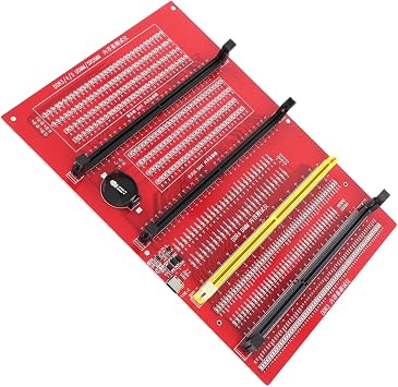 RAM Memory Tester, RAM Memory Tester Card, DDR3 DDR4 DDR5 UDMM RDIMM Diagnostic Analyzer with LED Lights, Suitable for Desktop Server, Internalmemory