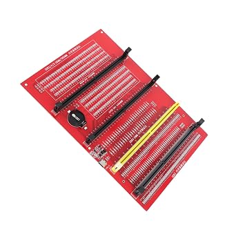 RAM Memory Diagnostic Analyzer 4 in 1 Desktop DDR3 DDR4 DDR5UDMM DDR5RDIMM Tester Card with Light