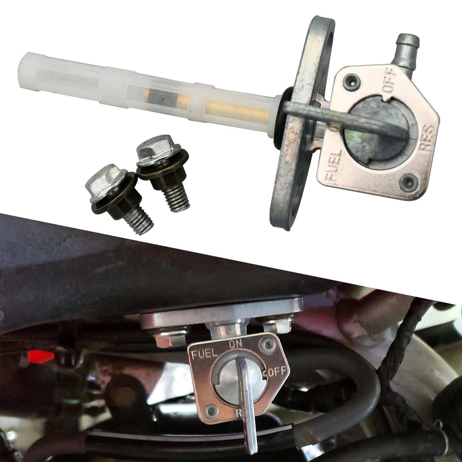Petcock Fuel Shutoff Valve Tank Switch for Honda CRF XR 50