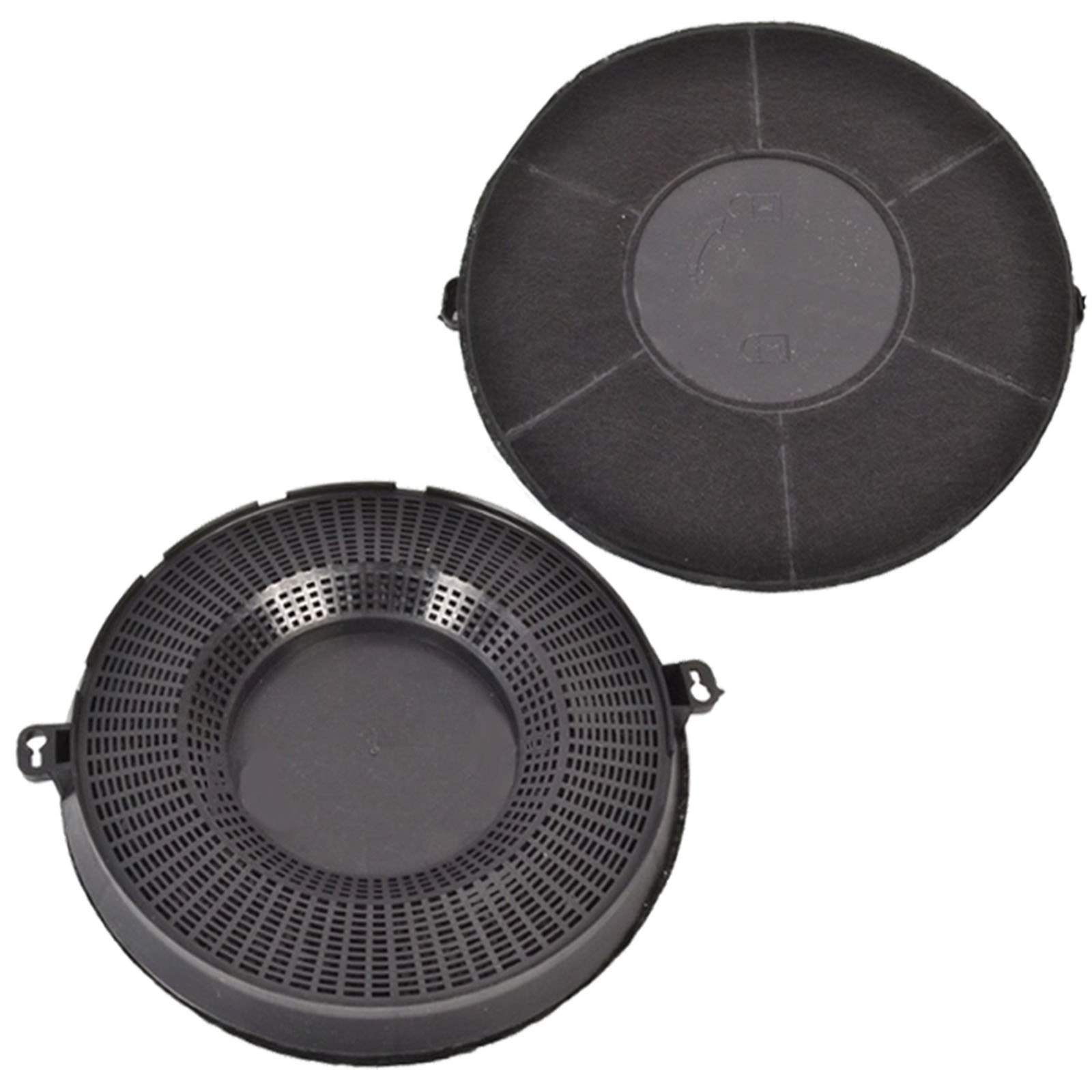 Spares2go Type 48 Charcoal Carbon Filter For Whirlpool Cooker Hood Vent (Pack Of 2, 235 X 29 Mm)