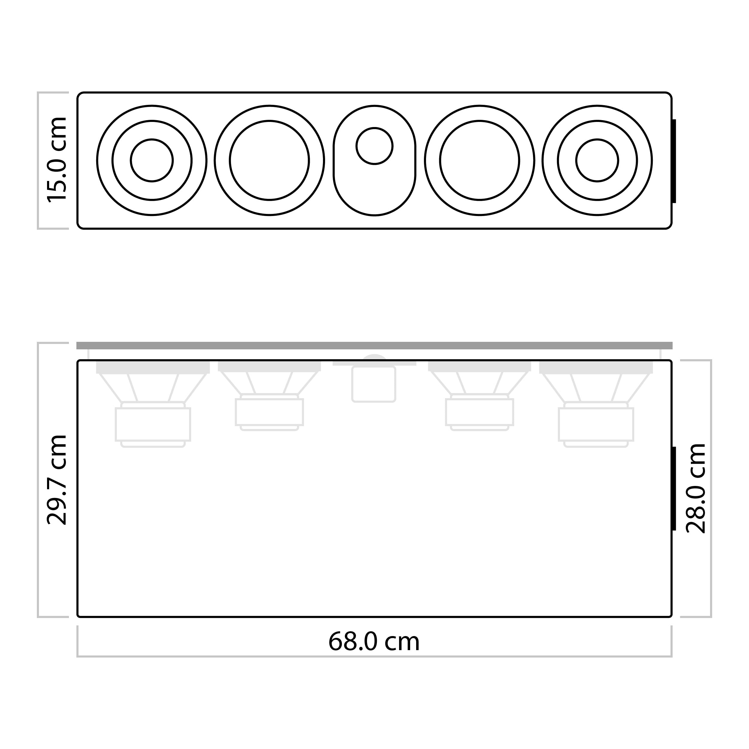 Nubert nuLine CS-174 | Schwarzer Centerlautsprecher | 1 Stück Kompaktlautsprecher | Lautsprecher für Heimkino & Musikgenuss | Stimmen auf hohem Niveau | Passive Centerbox mit 3 Wege Technik