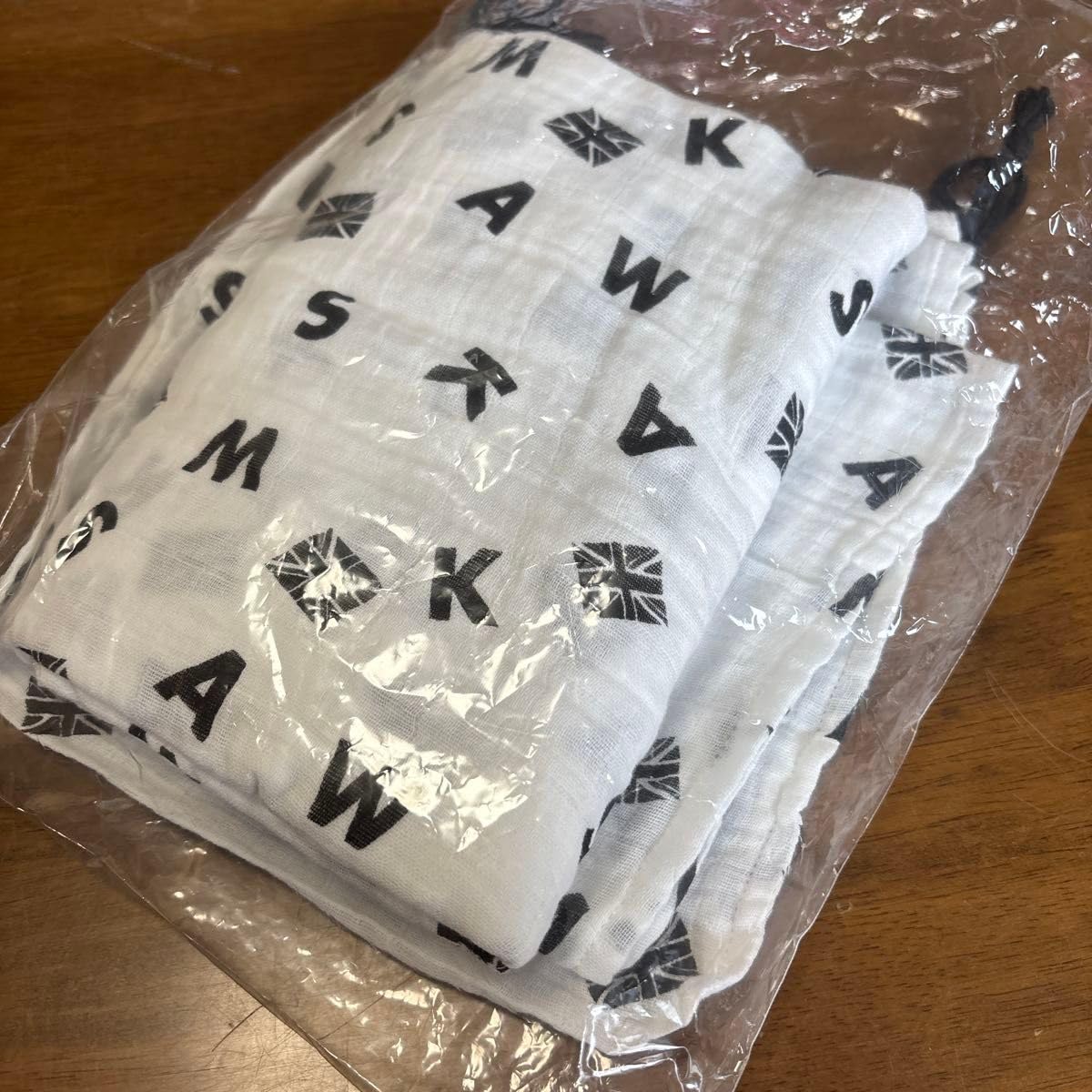 べべ wask おくるみ ガーゼブランケット 収納袋付き スワドル 日除け 風よけ ワスク