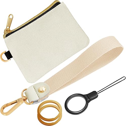 BuitBoll Llavero de pulsera, cartera y cartera para muñeca, llavero para hombres y mujeres