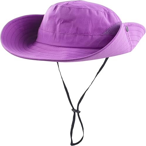 Miniatura 10 de Sombrero de cola de caballo para mujer, protección UV, ala ancha, plegable, para verano, playa, pesca, sombreros