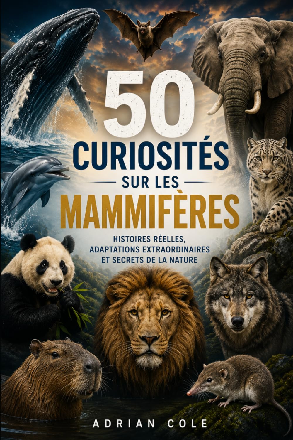 50 CURIOSITÉS SUR LES MAMMIFÈRES: HISTOIRES RÉELLES, ADAPTATIONS EXTRAORDINAIRES ET SECRETS DE LA NATURE: 1
