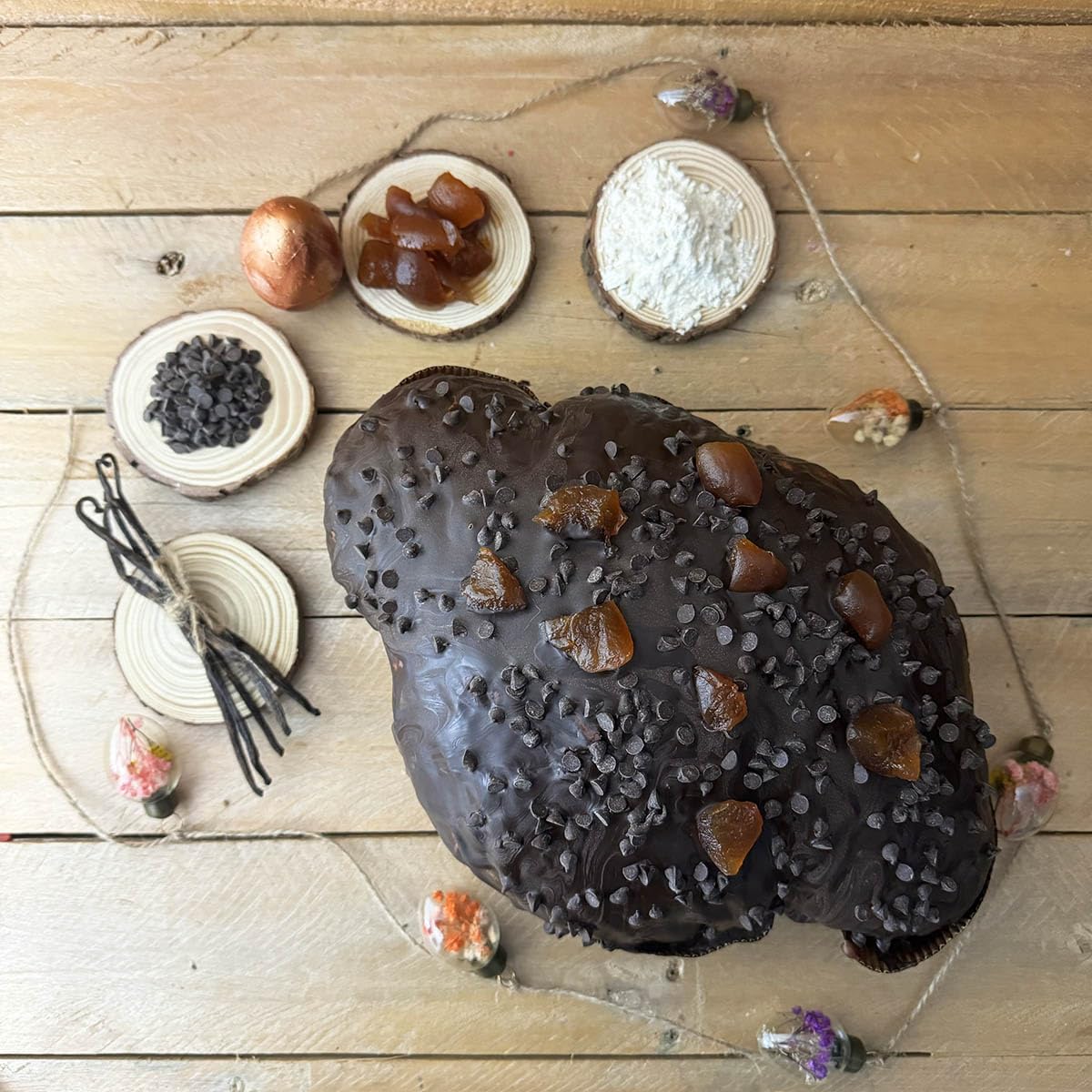 Cumala Handwerkliche Colomba mit Pellecchiella-Aprikose und Schokoladentropfen 1kg