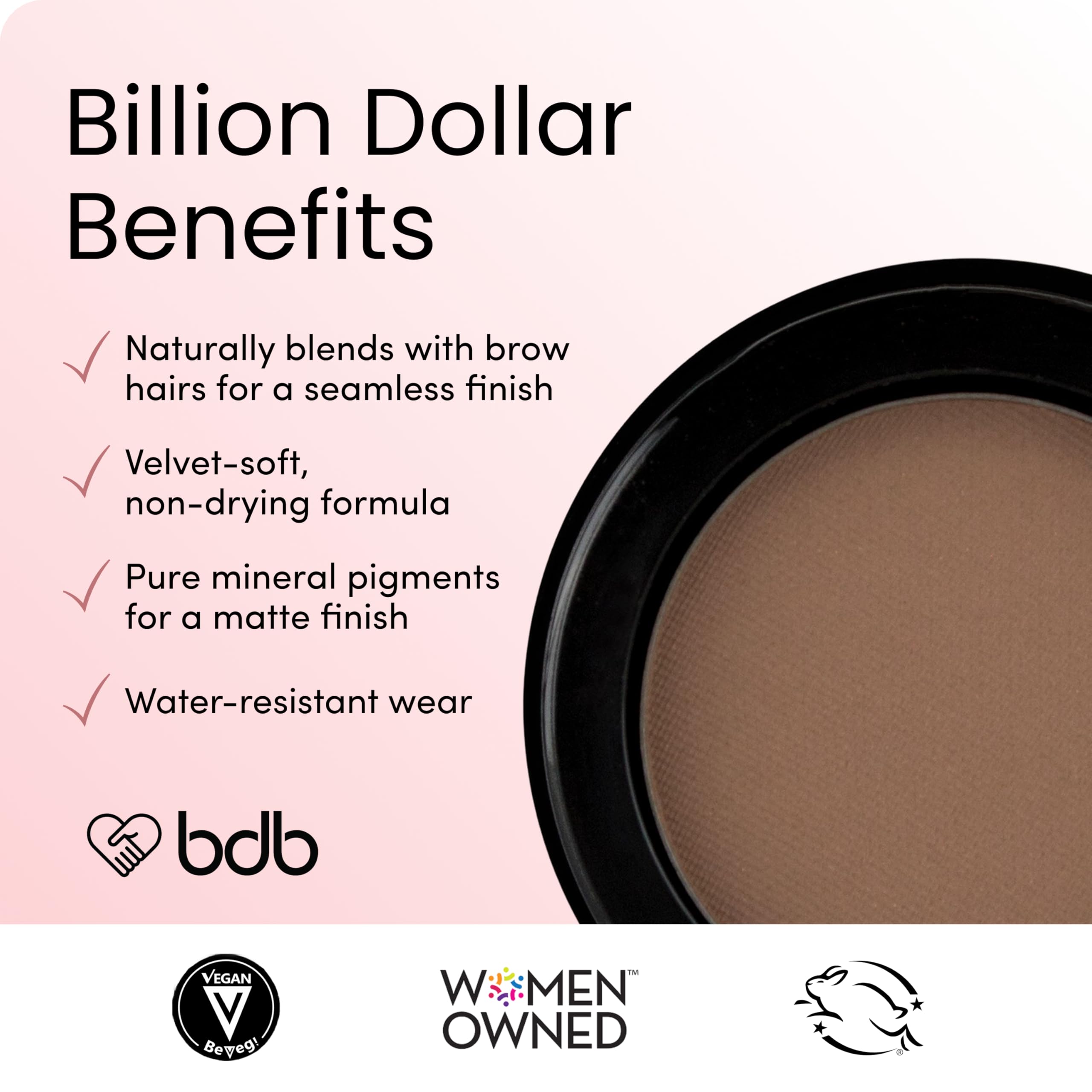 billion dollar brows Puder brwi - kolor brwi i usuwanie blond,