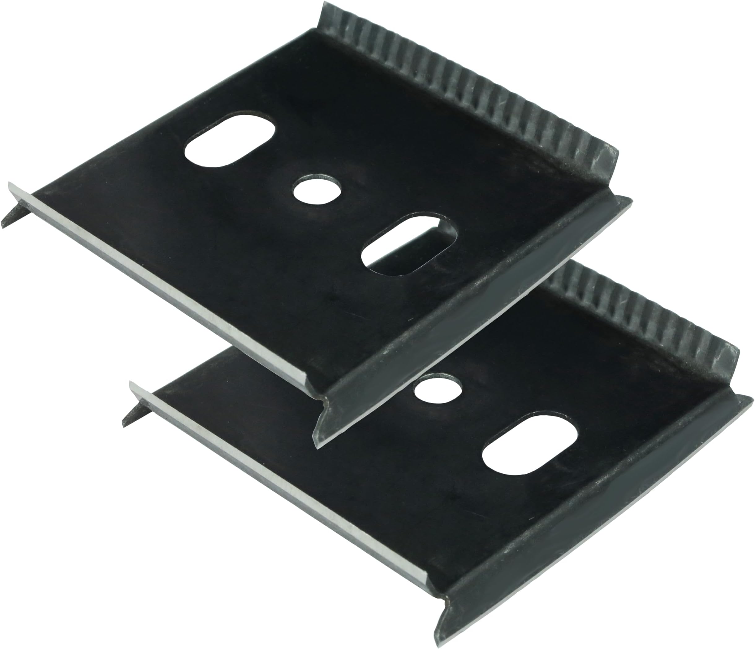 Faithfull 4 Sided Wood Scraper Replacement Blades – Twin Pack of Spare Hand Scraper Blades for Paint & Varnish Removal on Wooden Doors & Window Frames - 62mm, 2 Pack