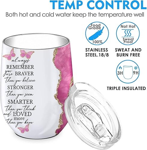 Miniatura 3 de KAIRA Idea de regalo de 12 onzas para mujeres y niñas, regalo inspirador positivo para mujeres, regalo de cumpleaños para hermana, amigos, esposa,